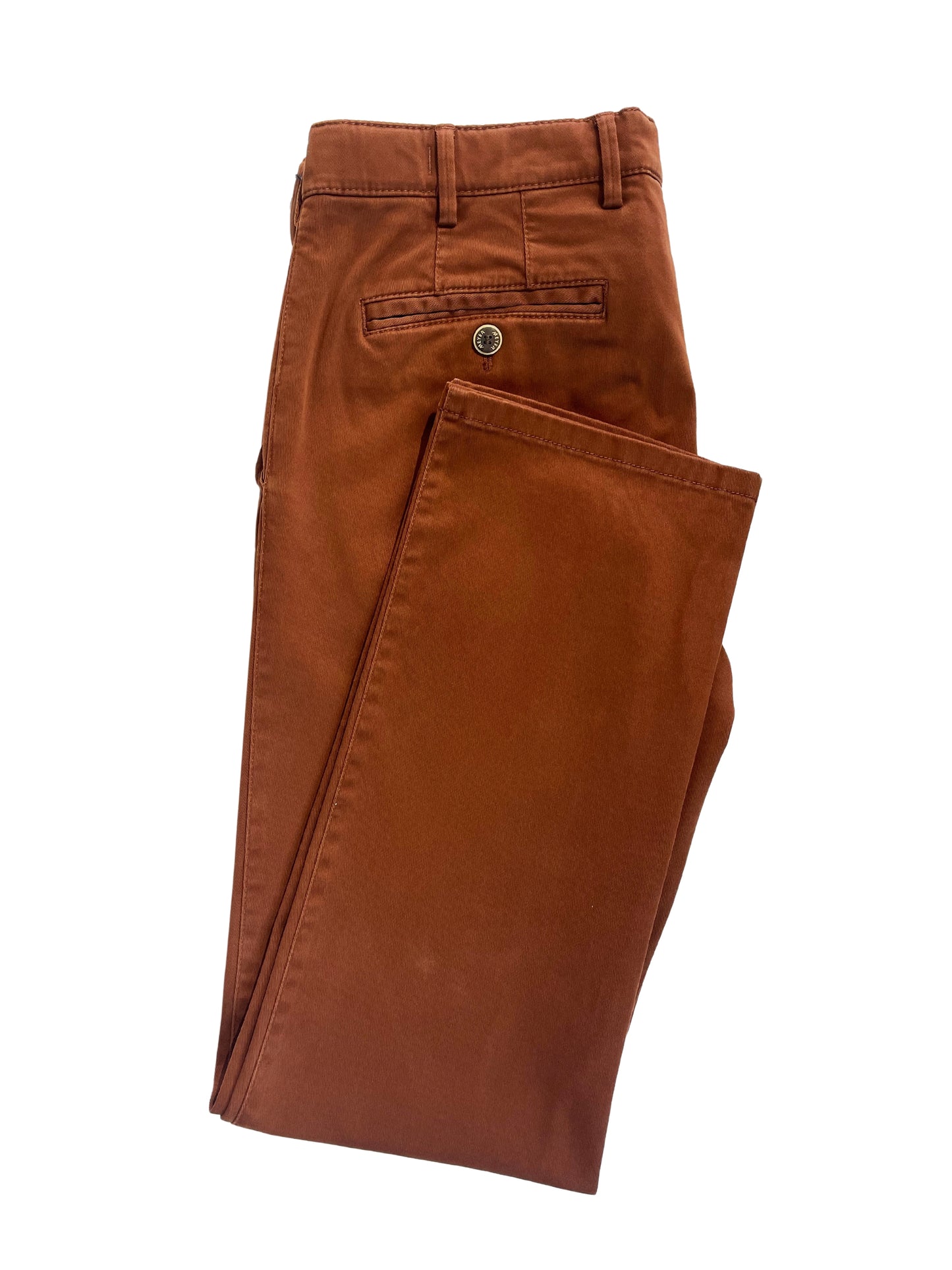 OSLO MID BROWN CHINOS