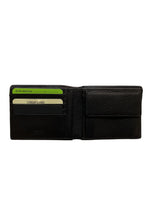 BLACK LEATHER WALLET