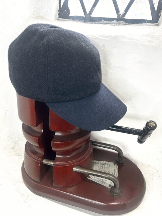 BUGATTI TWEED BASEBALL CAP WITH EARFLAPS