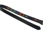 COWHIDE PATTERNED LEATHER BELT