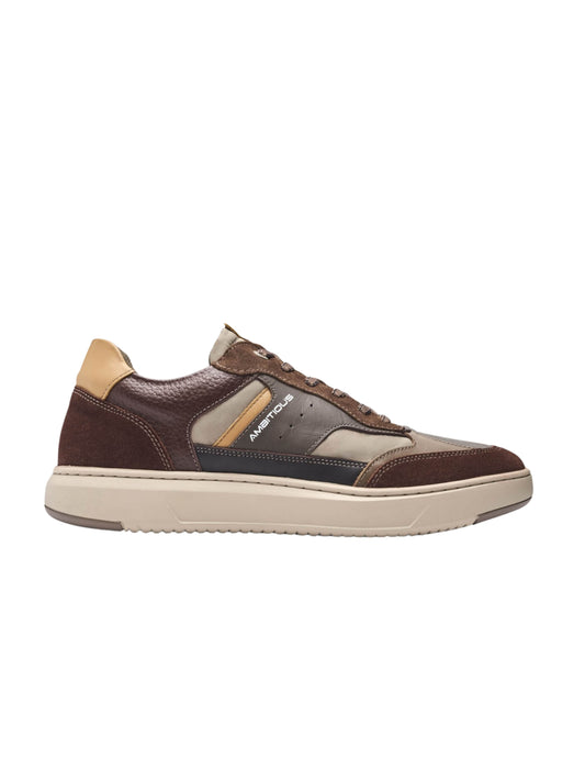 AMBITIOUS AKTIF COMFORT TRAINER BROWN/TAUPE