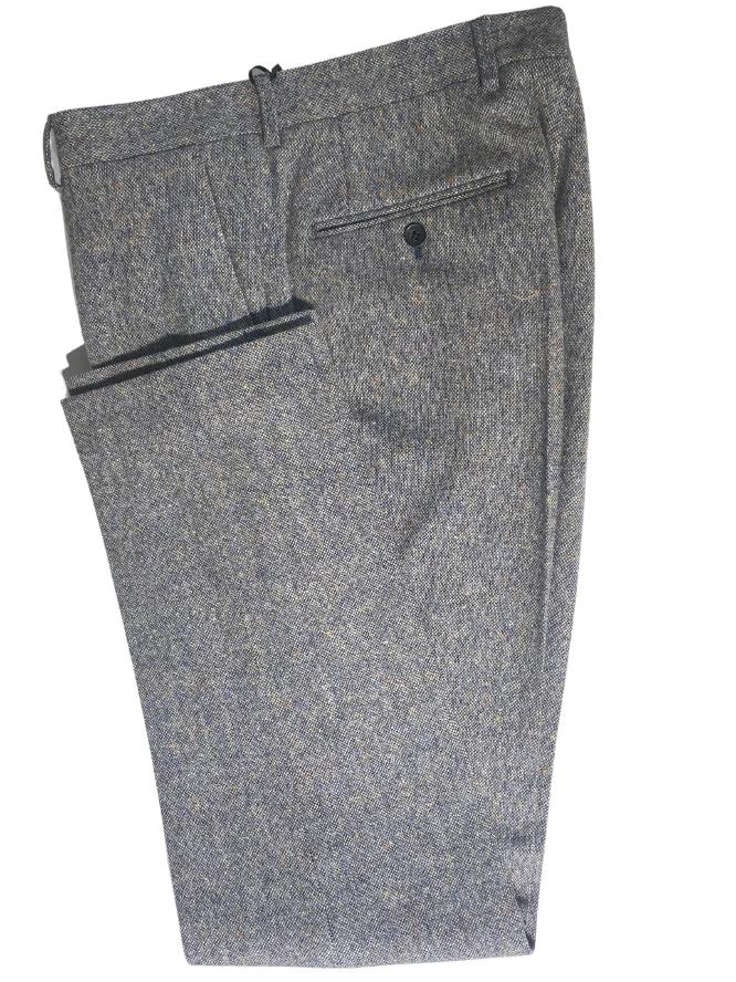 LIGHT BLUE TWEED TROUSERS