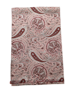 PAISLEY PRINT SILK SCARF