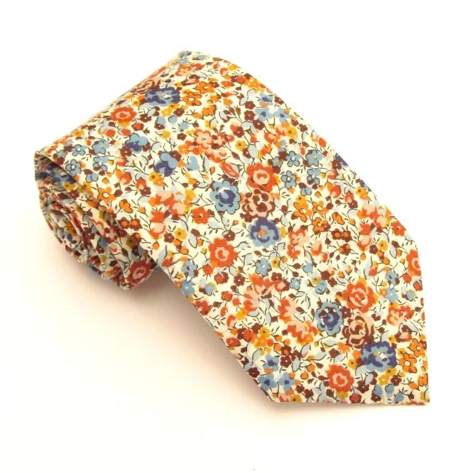 EMMA GEORGINA ORANGE TIE