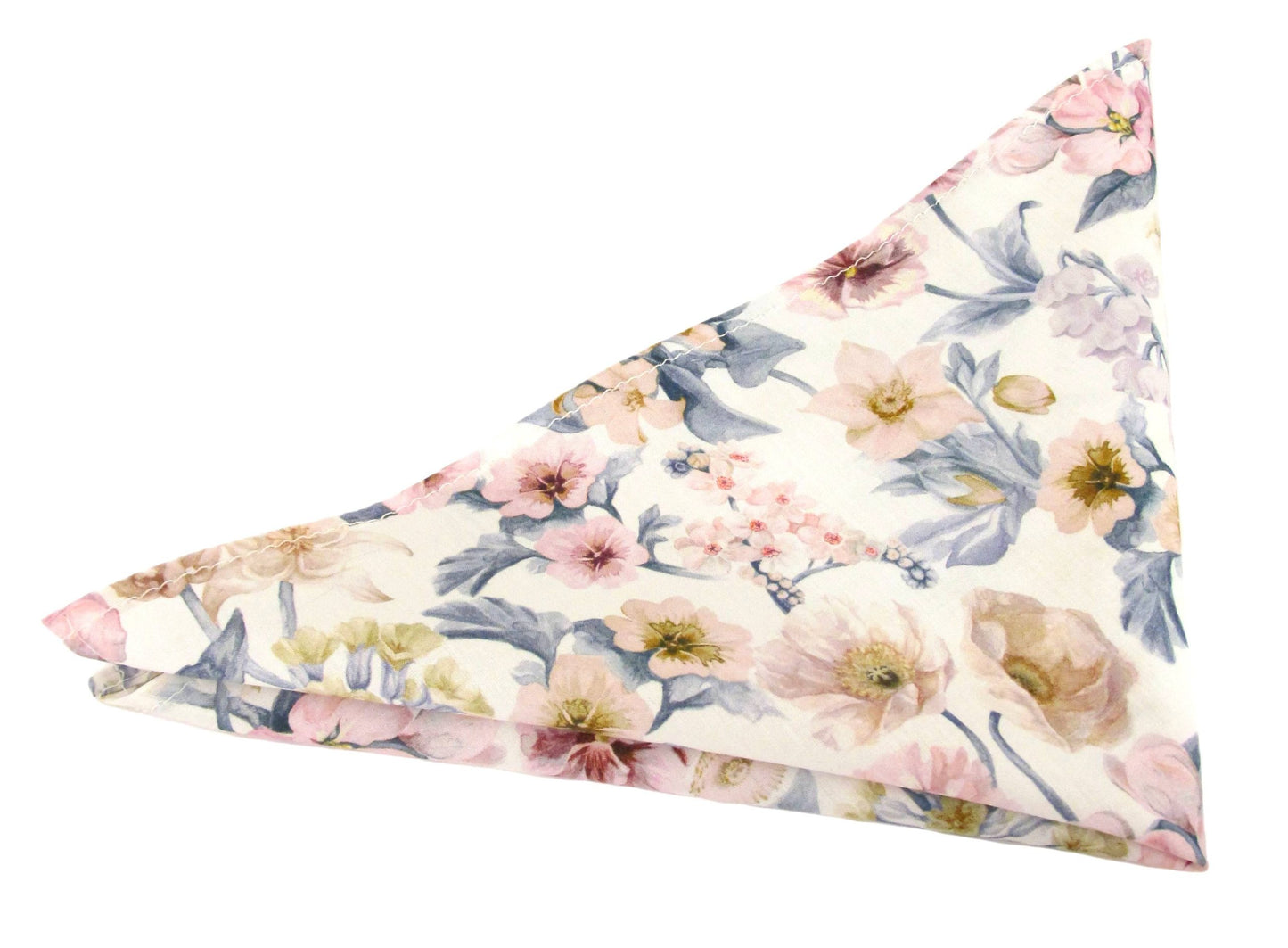 FAIRYTALE PASTEL HANDKERCHIEF MADE WITH LIBERTY FABRIC