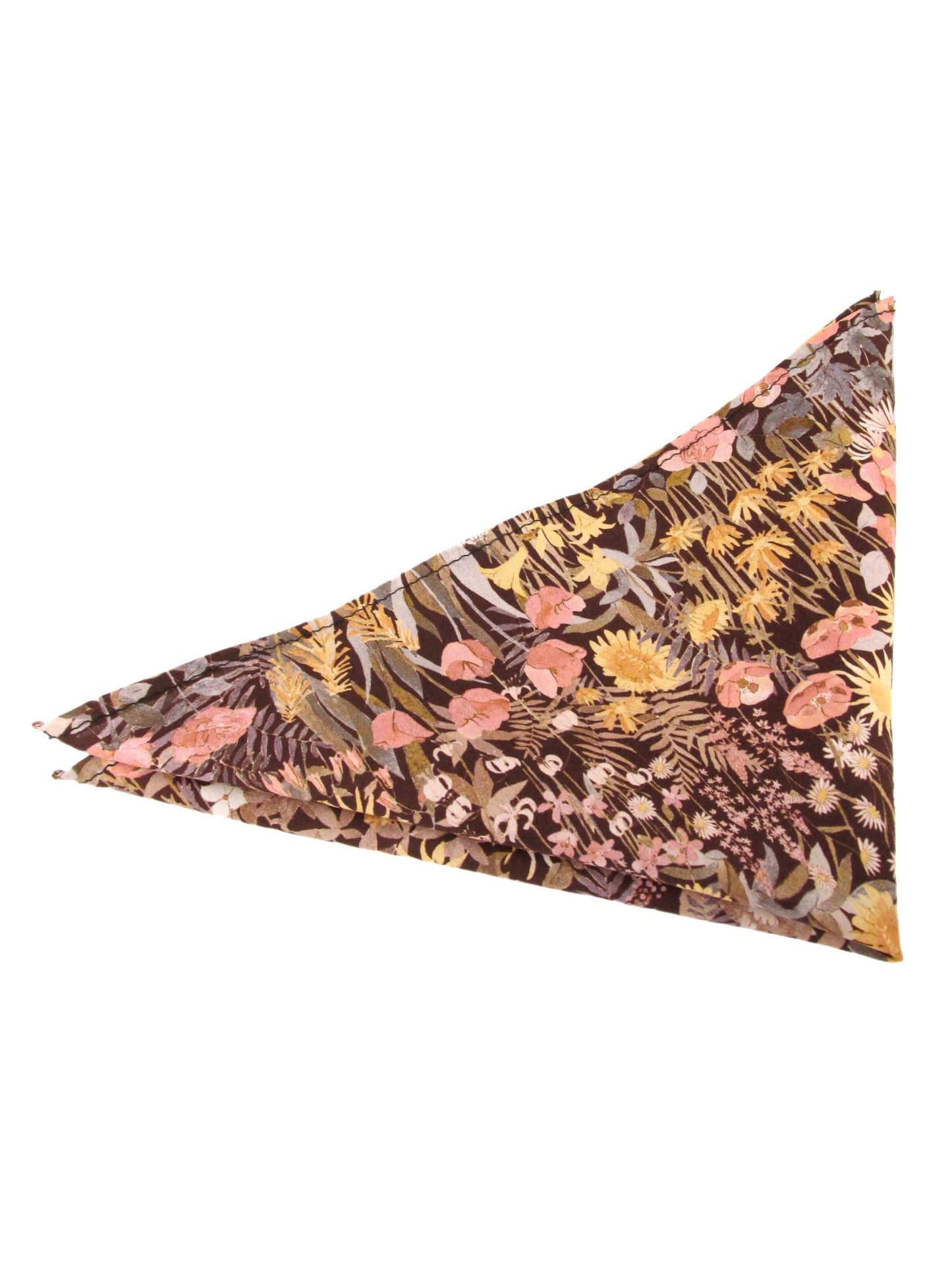 FARIA PINK HANDKERCHIEF MADE WITH LIBERTY FABRIC