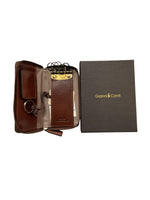 TAN LEATHER KEY HOLDER