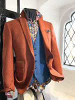 JEFF ORANGE SPICE WOOL SPORTS JACKET