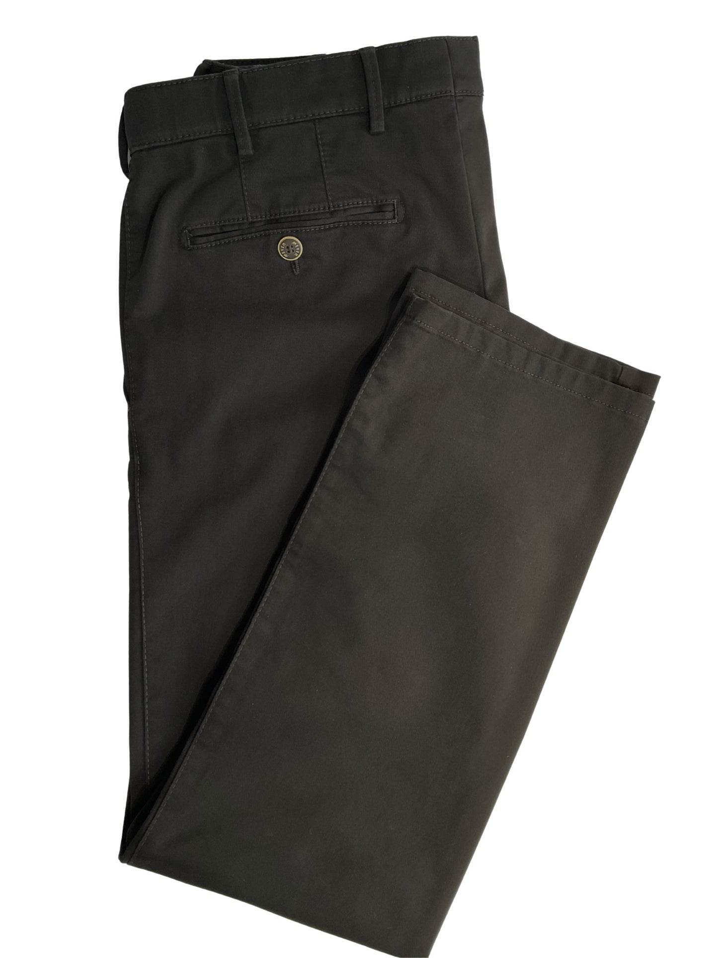 NEW YORK GREY CHINOS WITH RED STITCHING