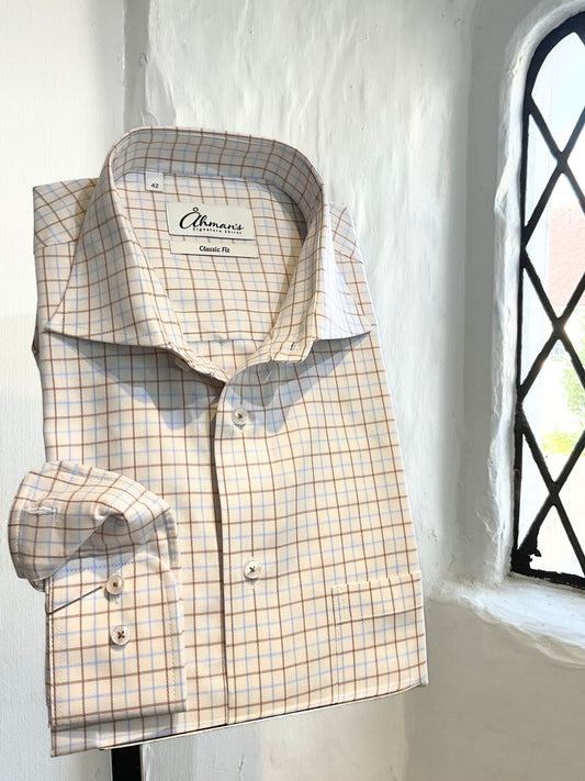 CLASSIC MUTED TONES LONG SLEEVE CHECK SHIRT