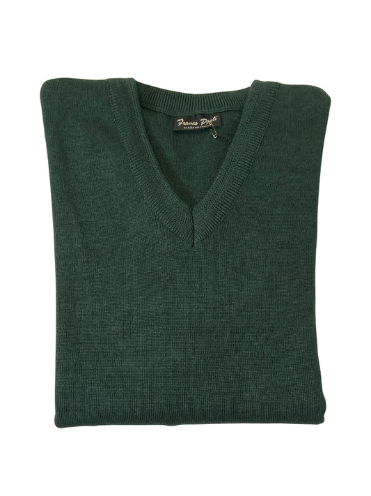 FERN V NECK WOOL BLEND JUMPER