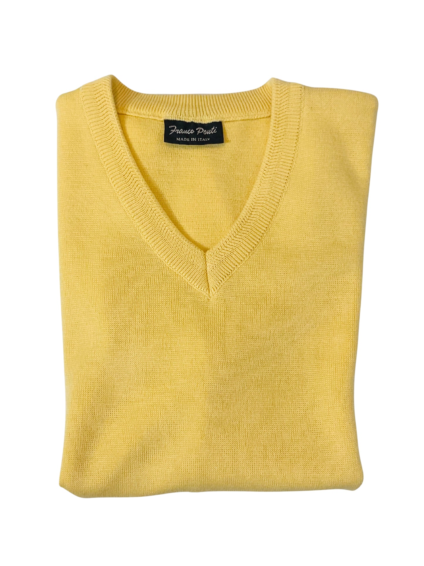 LEMON SLEEVELESS WOOL BLEND JUMPER
