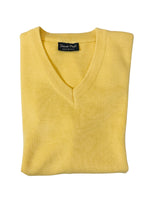 LEMON SLEEVELESS WOOL BLEND JUMPER