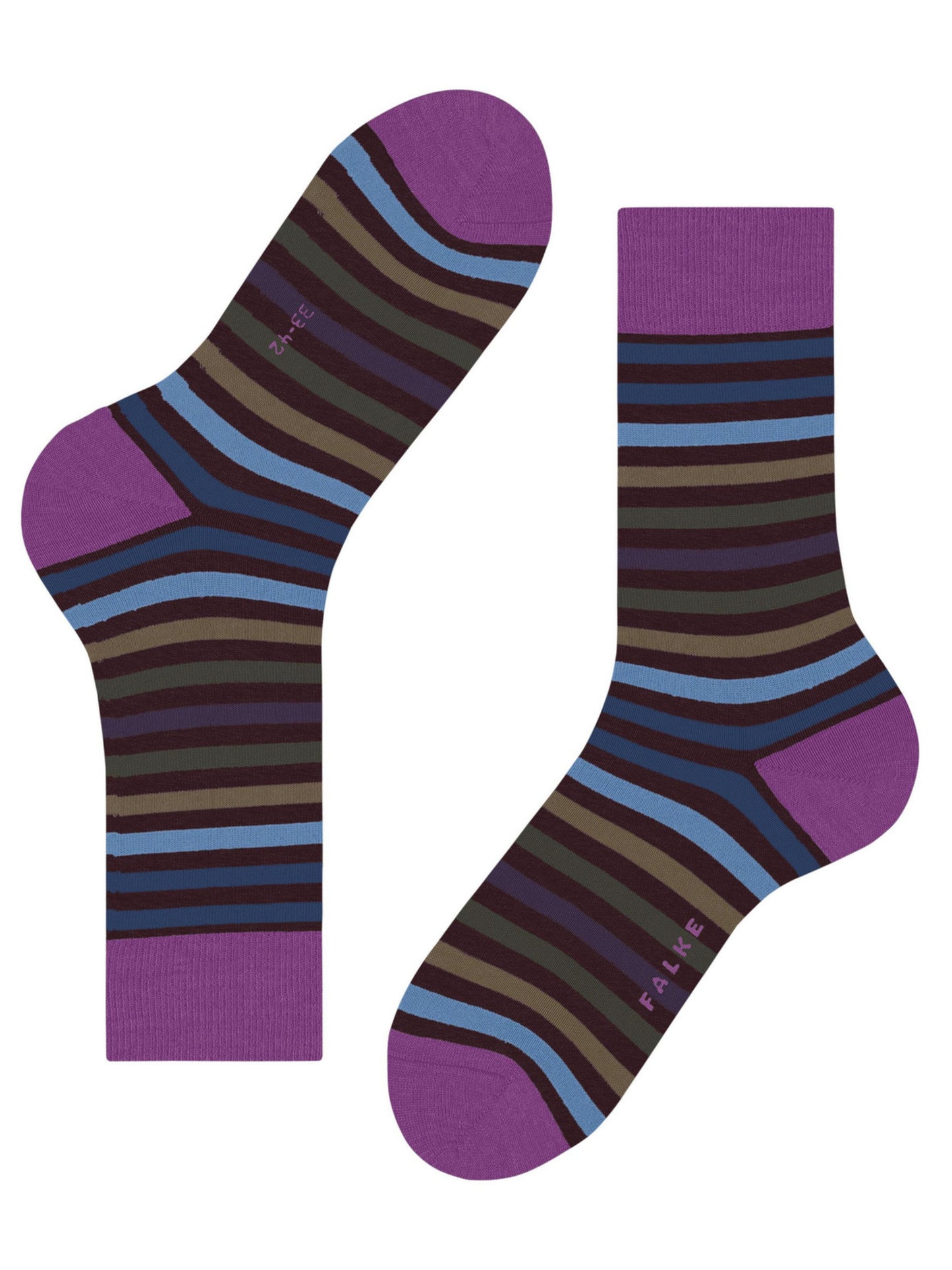 TINTED STRIPE RIOJA SOCKS