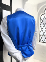 JACQUARD RED PAISLEY WAISTCOAT