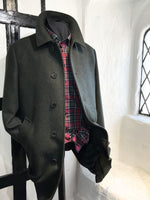EDWARDS DARK GREEN OVERCOAT