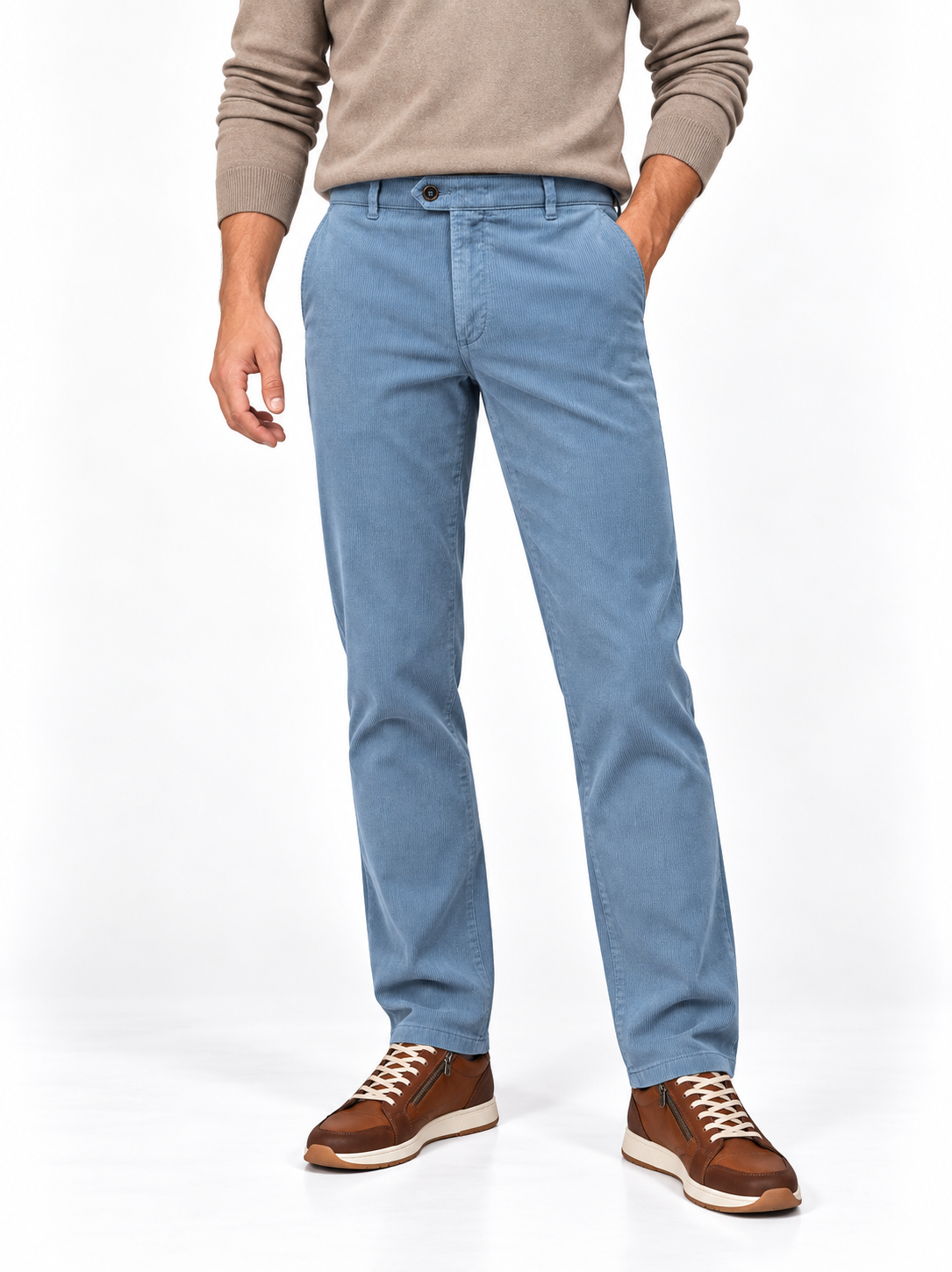 PARMA B CORNFLOWER BLUE CORDS