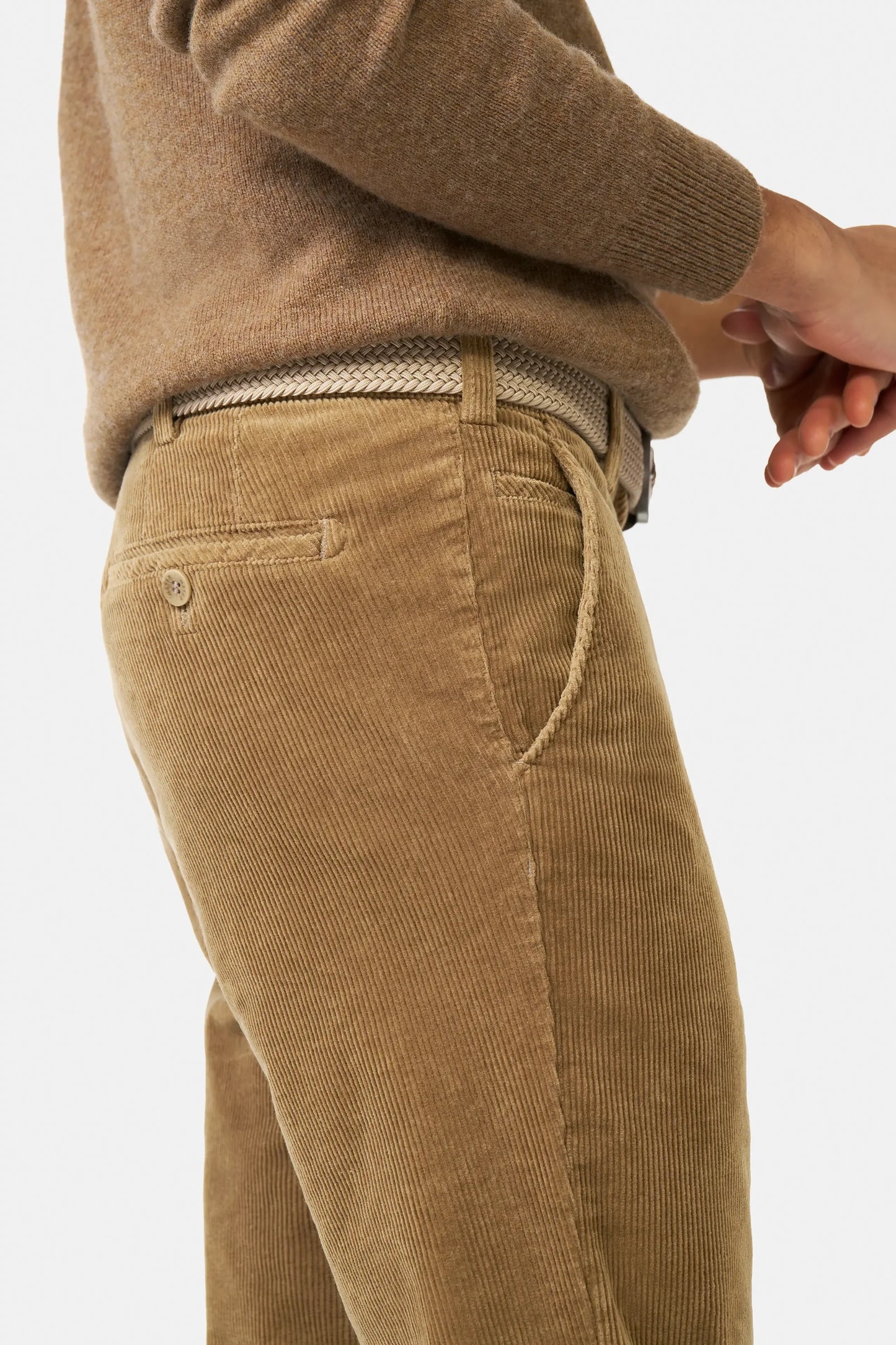 ROMA ACTIVE CAPPUCCINO CORD TROUSERS
