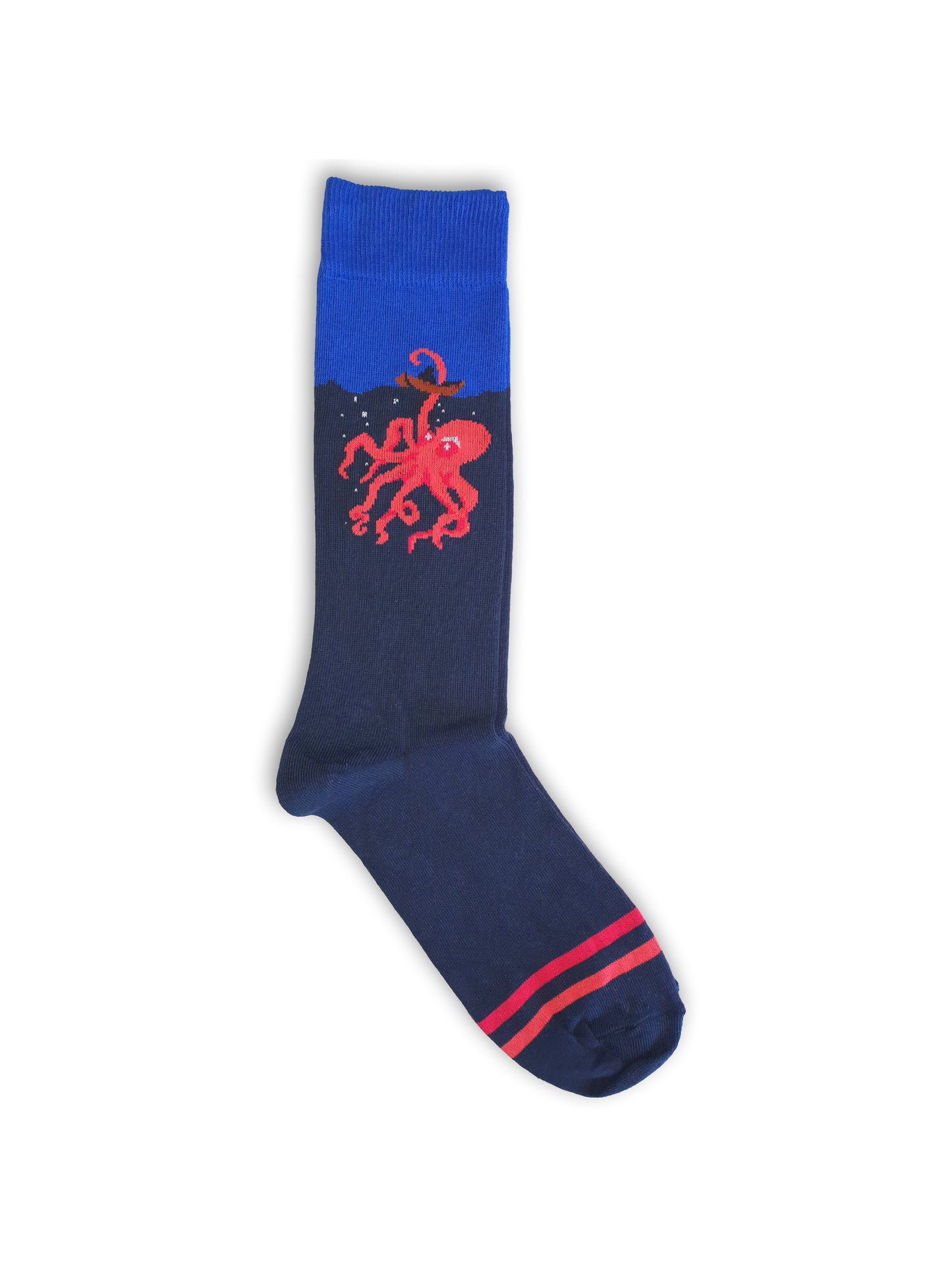 NAVY KRAKEN SOCKS