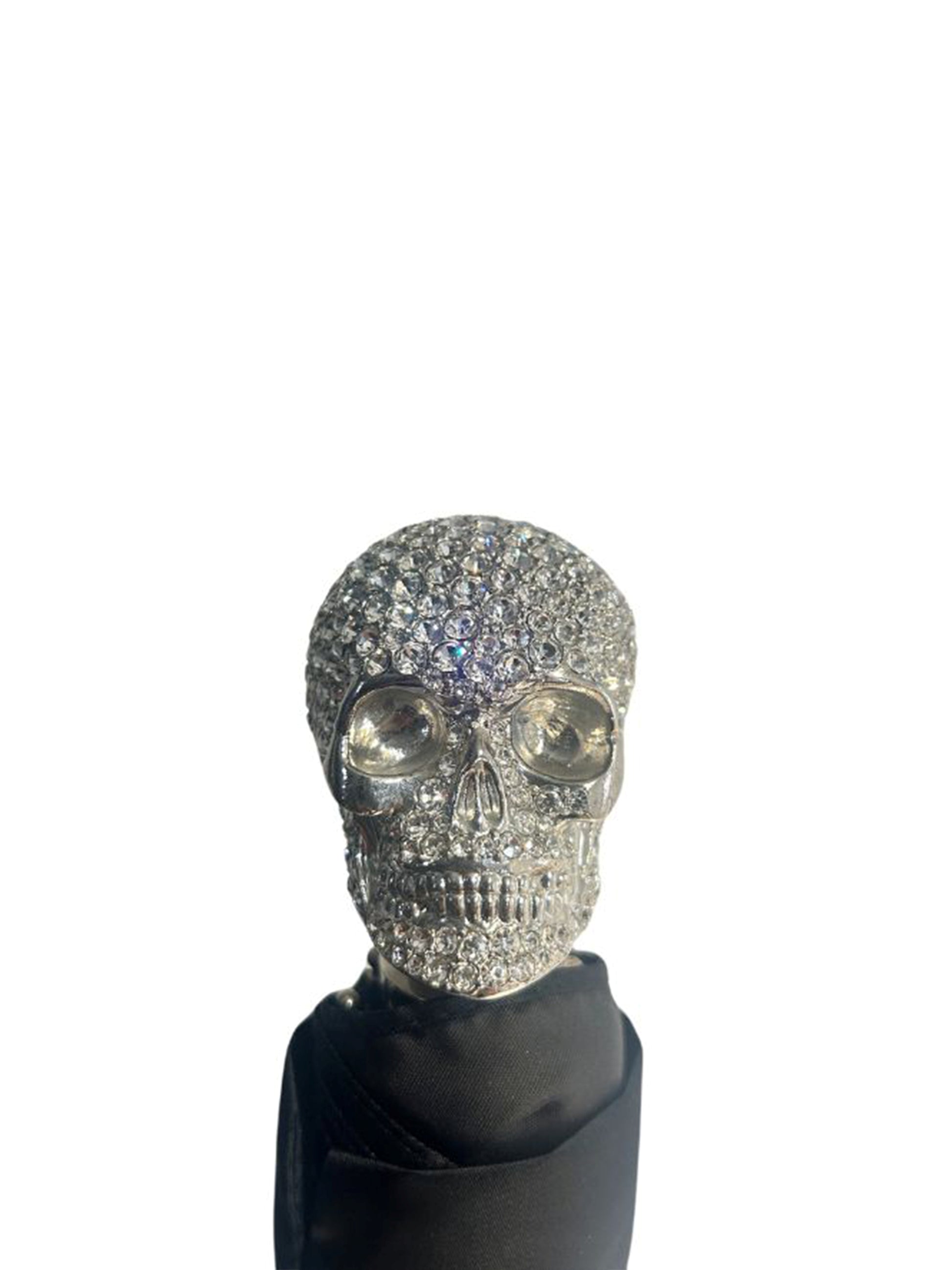 JEWELLED SKULL DESIGN HANDLE