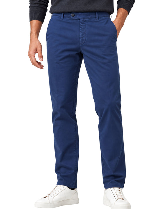 SILVERSTONE MODERN FIT NAVY CHINOS