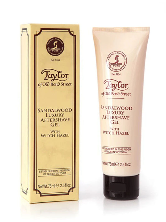TAYLOR OF OLD BOND STREET SANDALWOOD AFTERSHAVE GEL 75ml