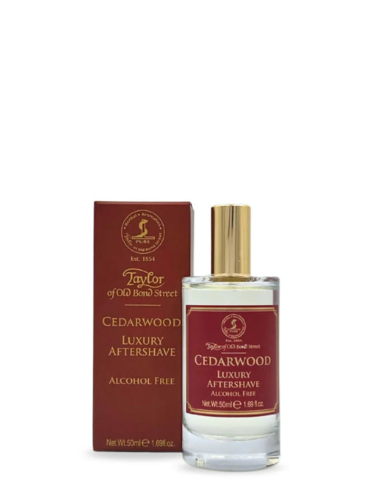TAYLOR OF OLD BOND STREET CEDARWOOD AFTERSHAVE LOTION 50ml