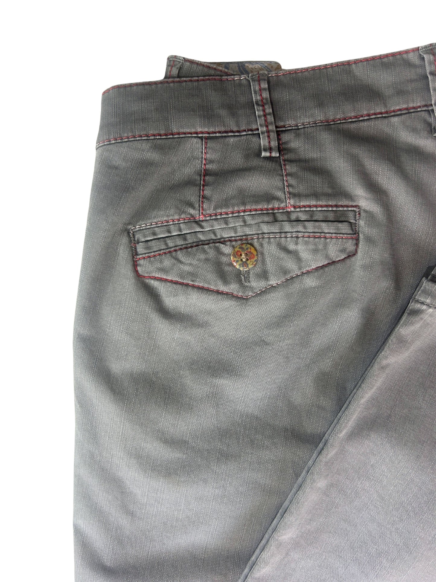 CHICAGO GREY COTTON CHINOS