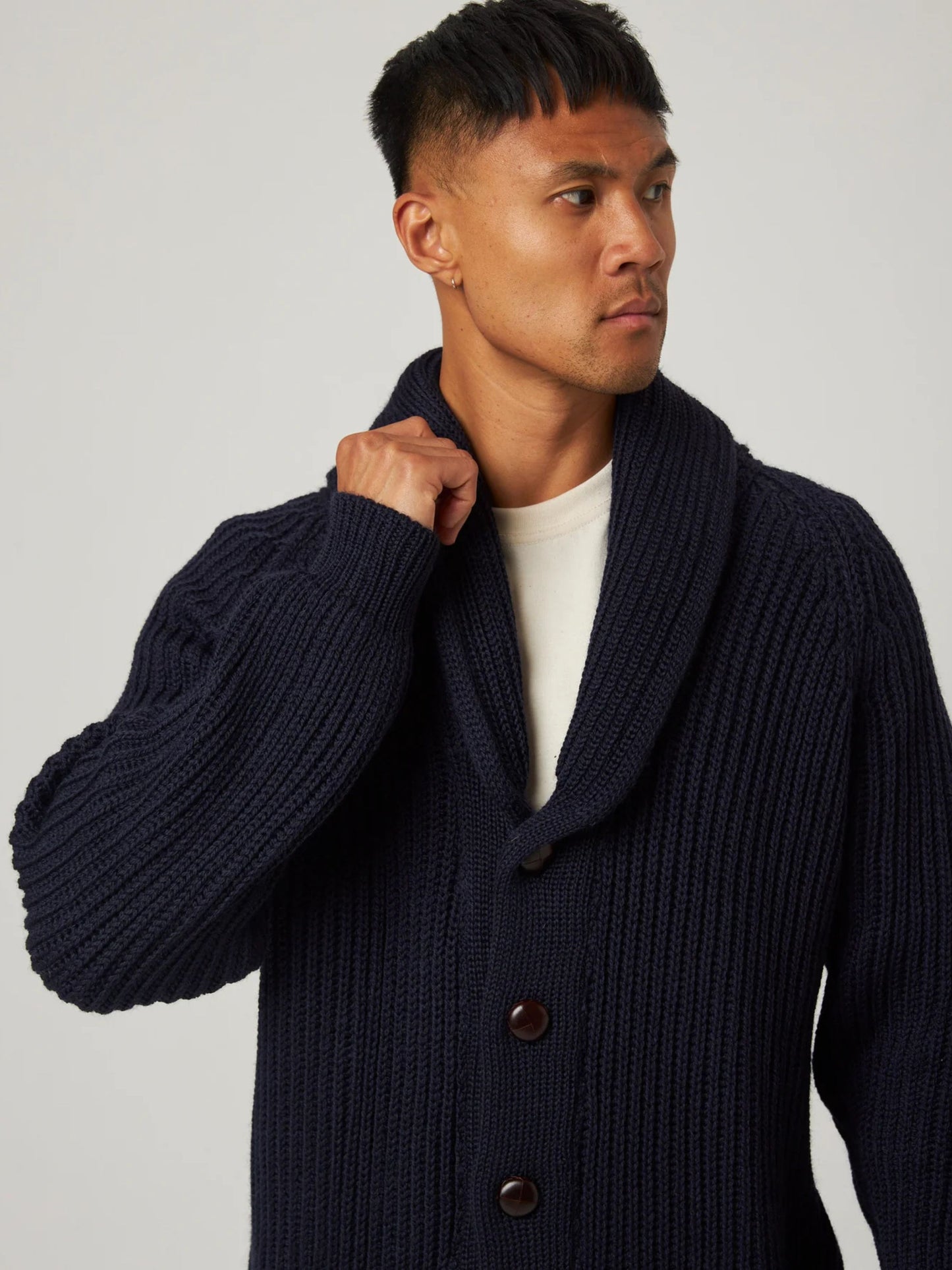 WILKINSON NAVY CARDIGAN