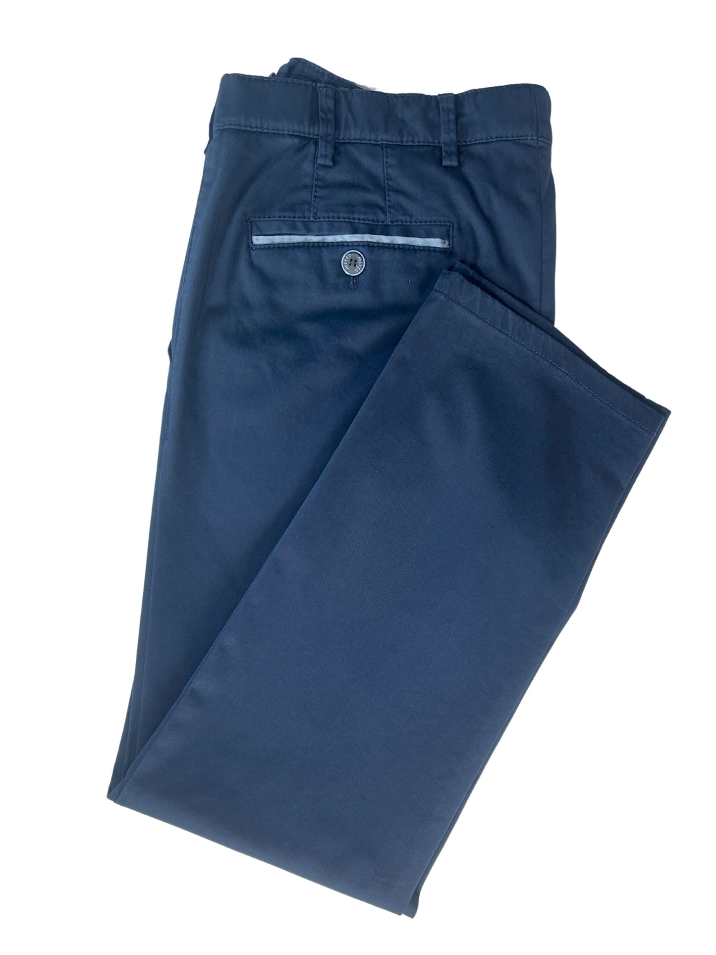 NAVY OSLO CHINOS