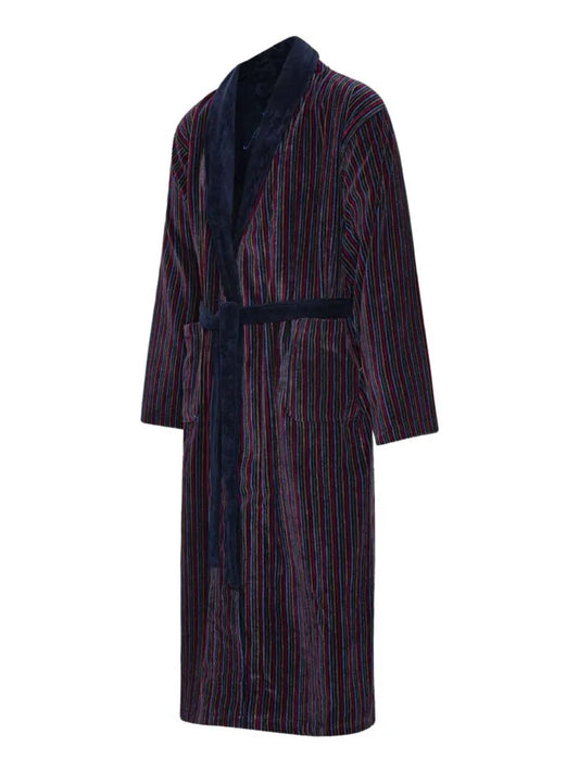 SKAGERAK MULTI STRIPE DRESSING GOWN