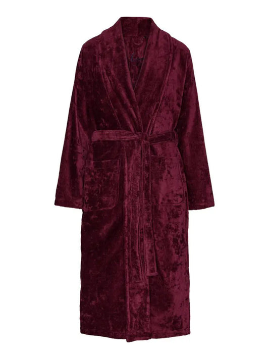 KATTEGAT BORDEAUX DRESSING GOWN