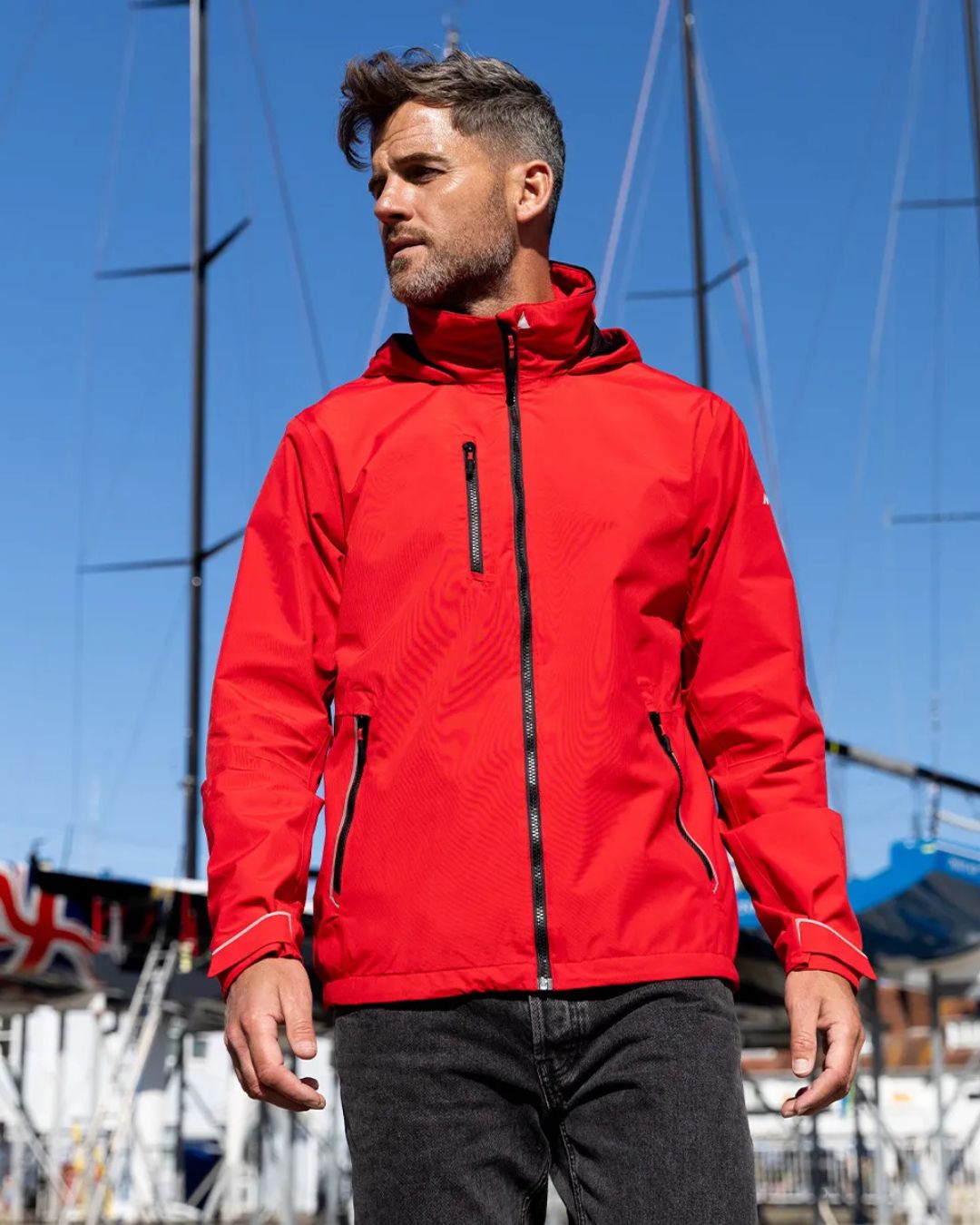 MUSTO SARDINIA TRUE RED WATERPROOF ANORAK