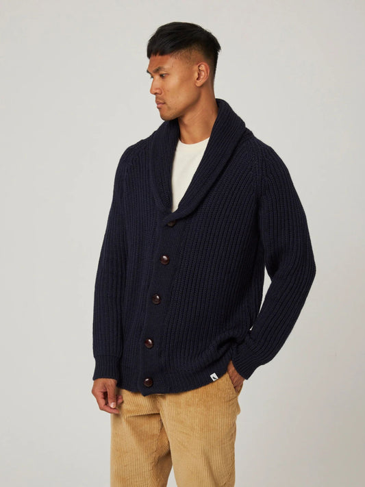 WILKINSON NAVY CARDIGAN