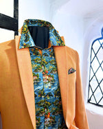 JACK ORANGE LINEN JACKET