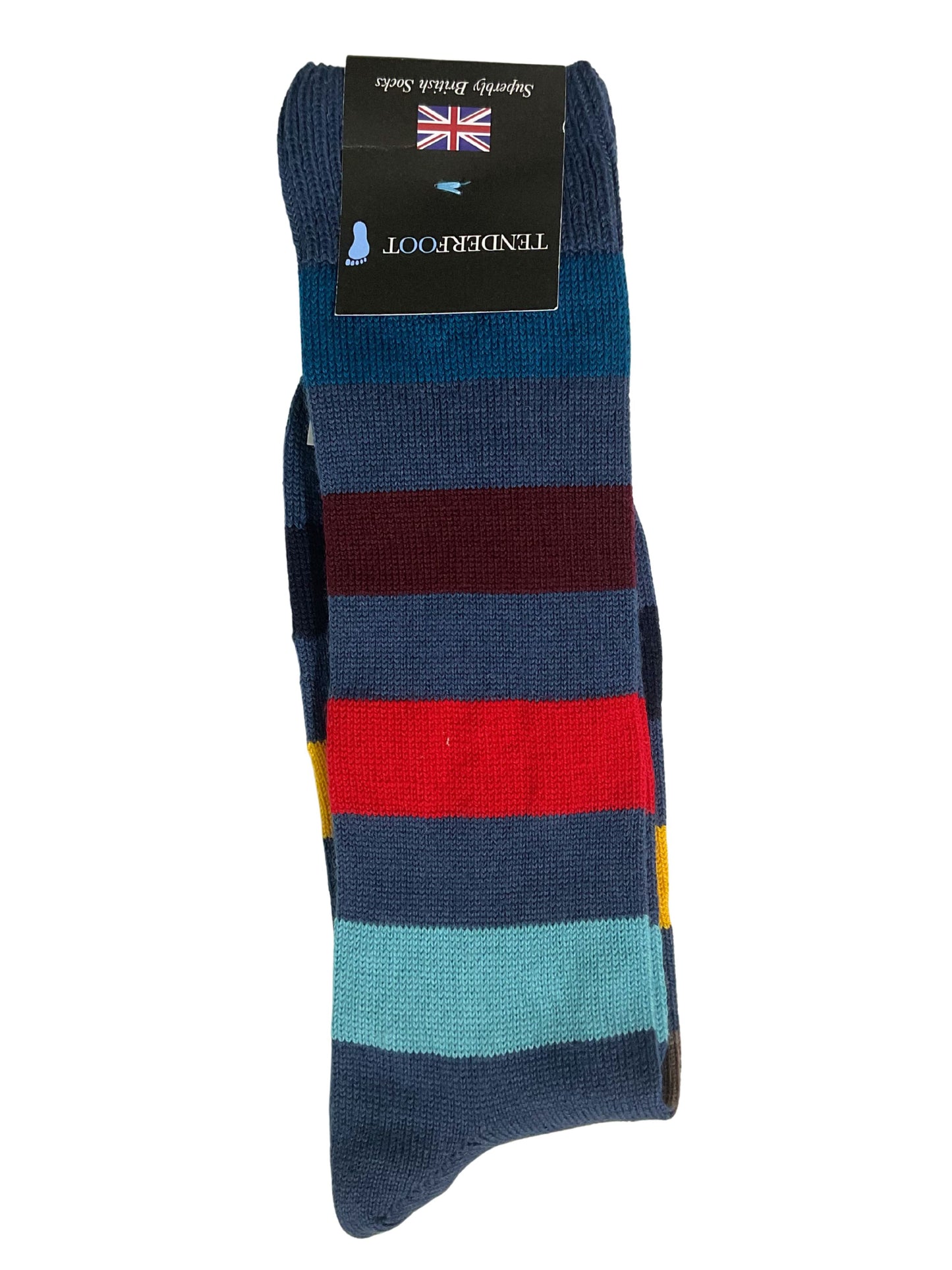 CRAZY 8 STORM SHADOW WOOL SOCKS