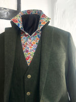 VIAGO OLIVE LINEN JACKET