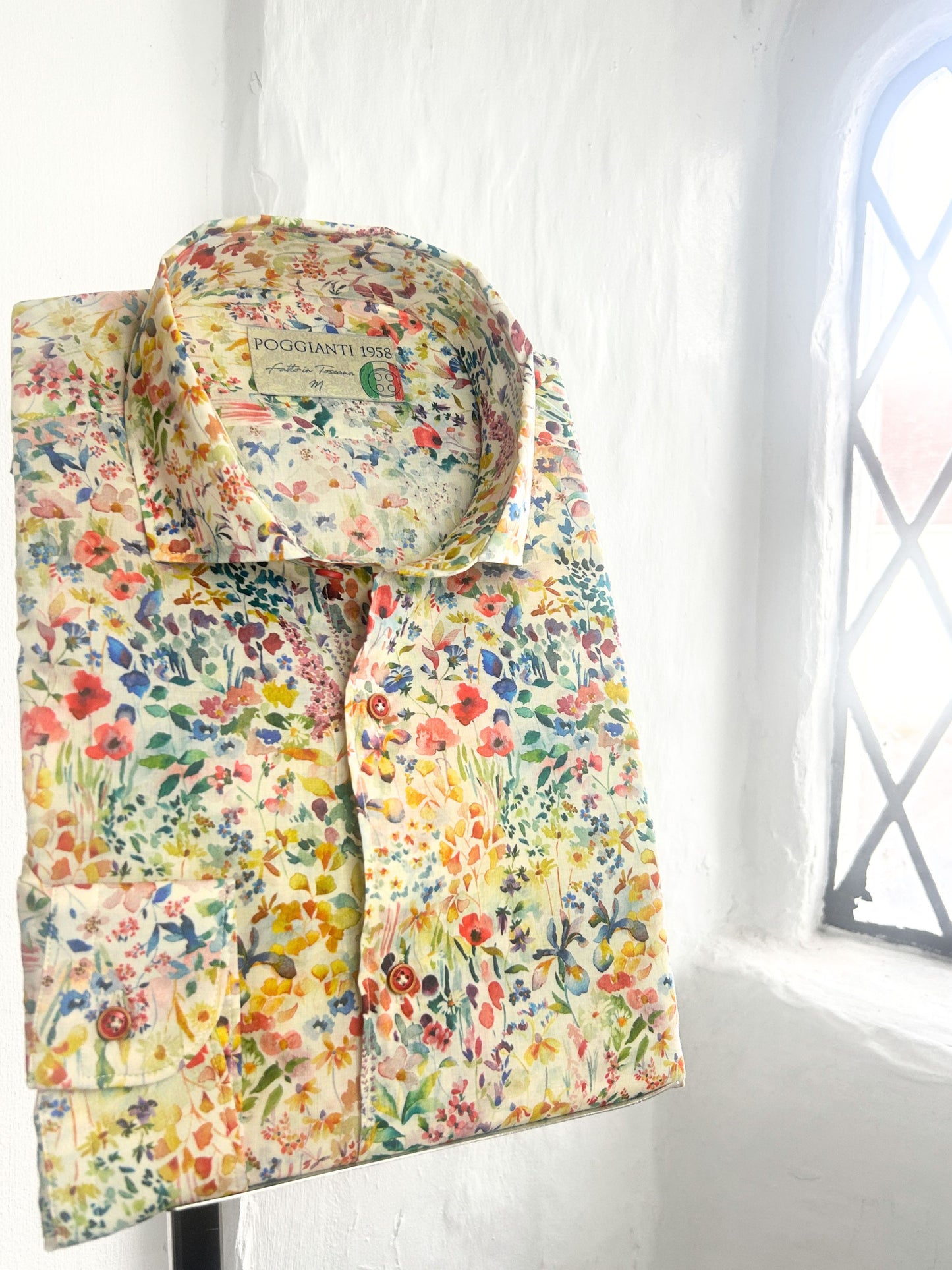 FIRENZE FLORAL LIBERTY PRINT LONG SLEEVE SHIRT
