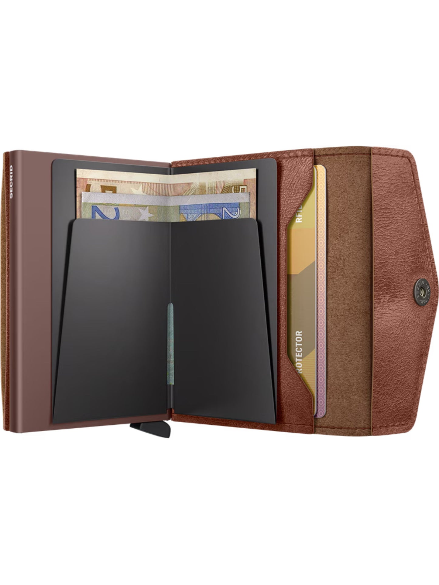 ENVELOPE VINTAGE COGNAC WALLET