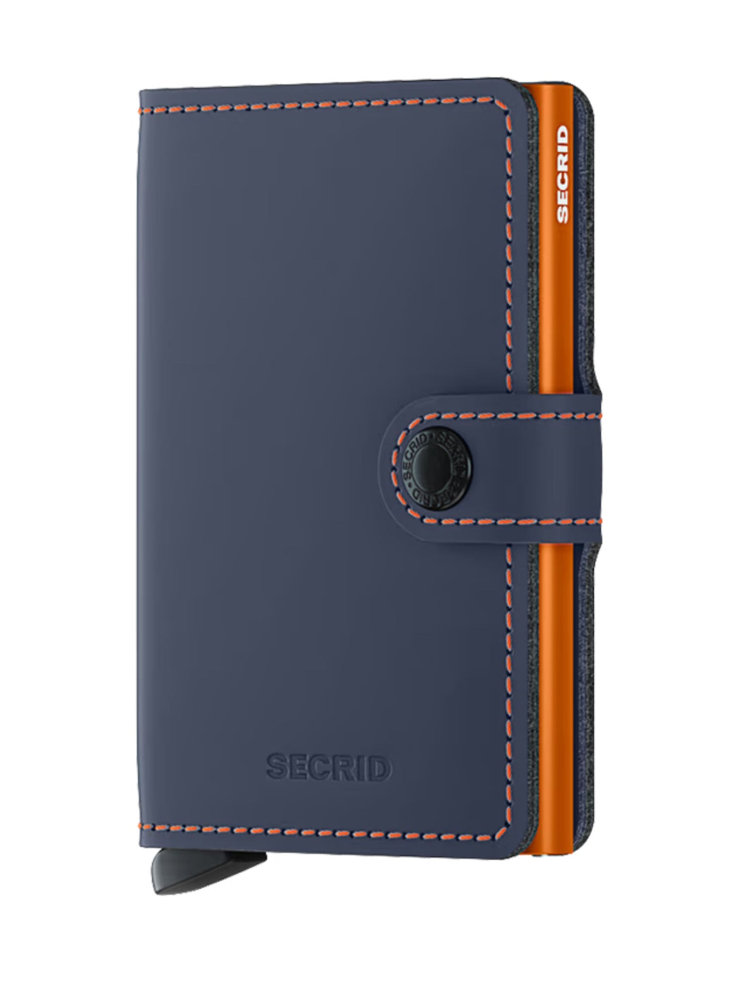 MINIWALLET MATTE NIGHTBLUE & ORANGE