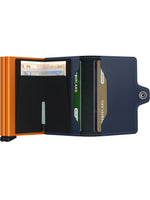 TWINWALLET MATTE NIGHTBLUE AND ORANGE