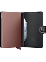 MINIWALLET MIRUM PLANT-BASED BLACK ROSE