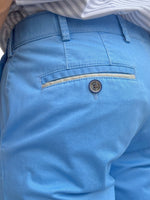 LIGHT BLUE OSLO ORGANIC COTTON CHINOS
