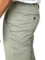 ROMA SOFT GREEN COTTON CHINOS NO TRIM