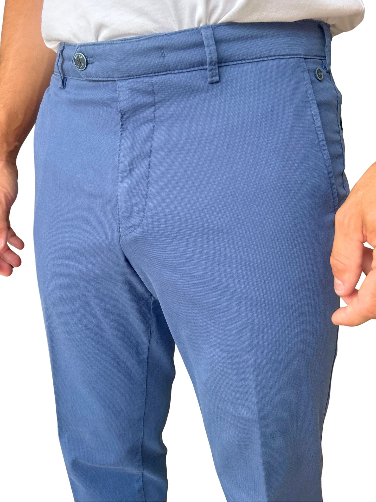 MID-BLUE ROMA CHINOS NO TRIM