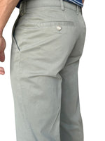 MID GREEN ROMA COTTON CHINOS