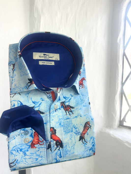 WILD HORSES LONG SLEEVE SHIRT