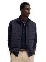 BUGATTI NAVY ZIP THROUGH JACKET