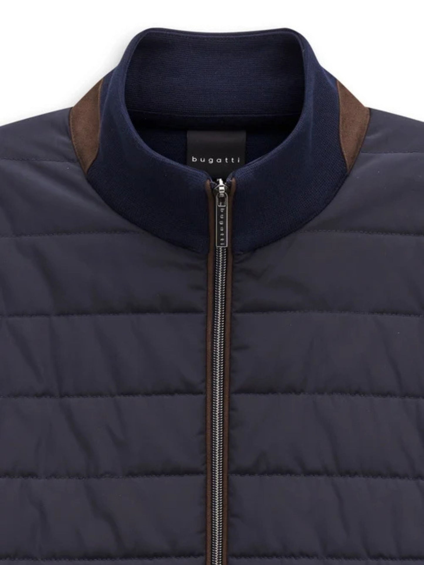 BUGATTI NAVY ZIP THROUGH JACKET