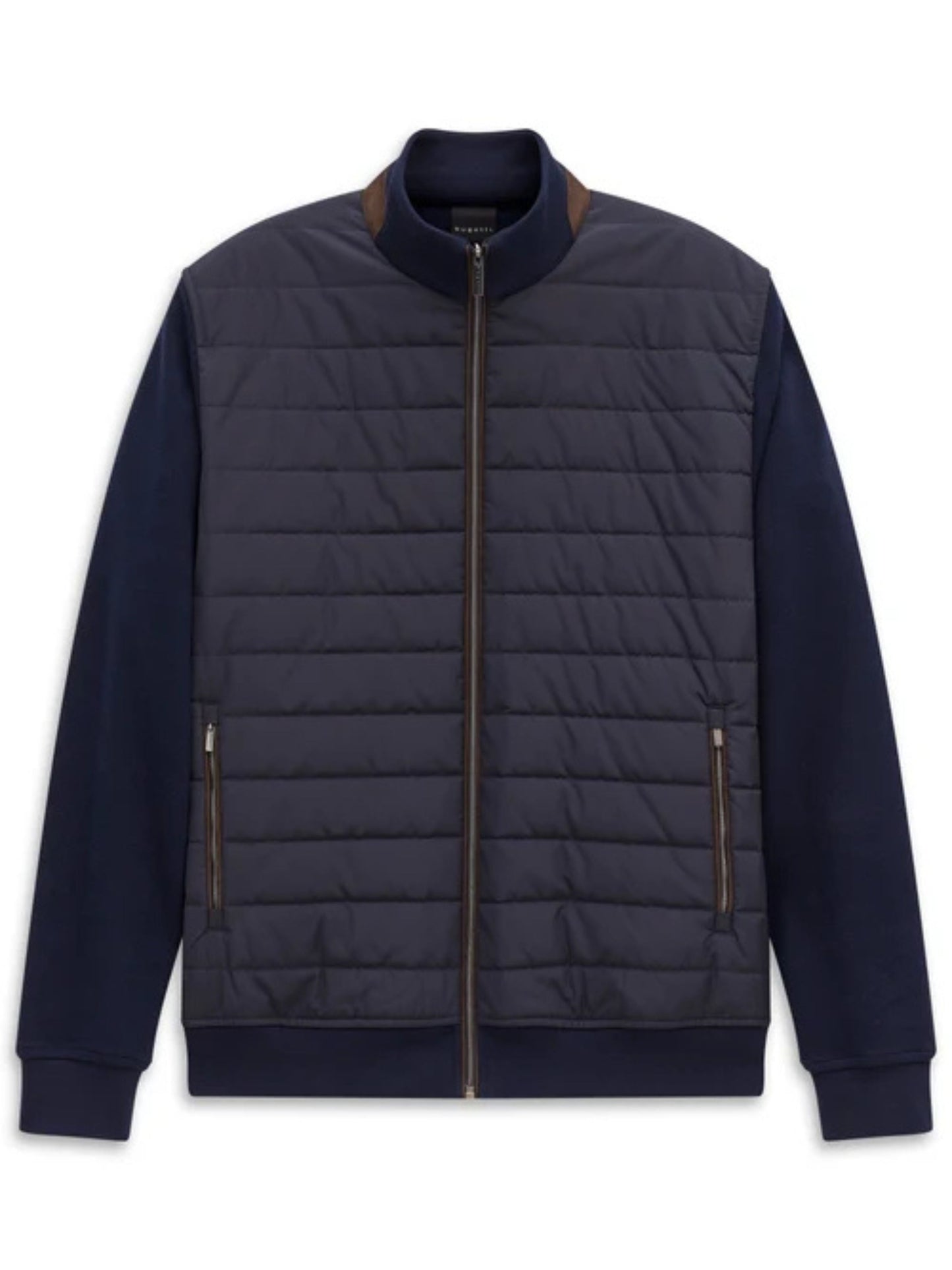 BUGATTI NAVY ZIP THROUGH JACKET